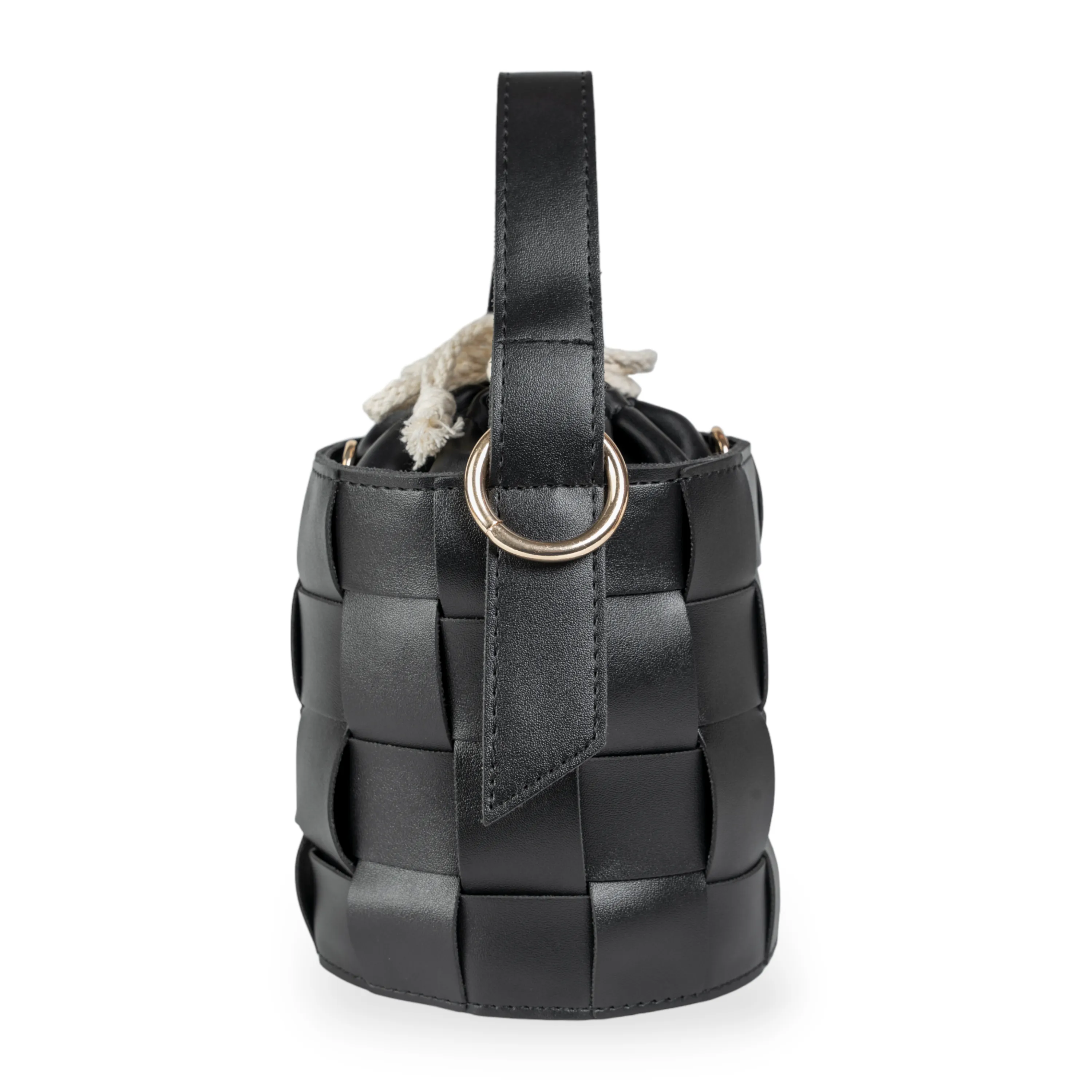 Chokore Textured Potli Handbag (Black)
