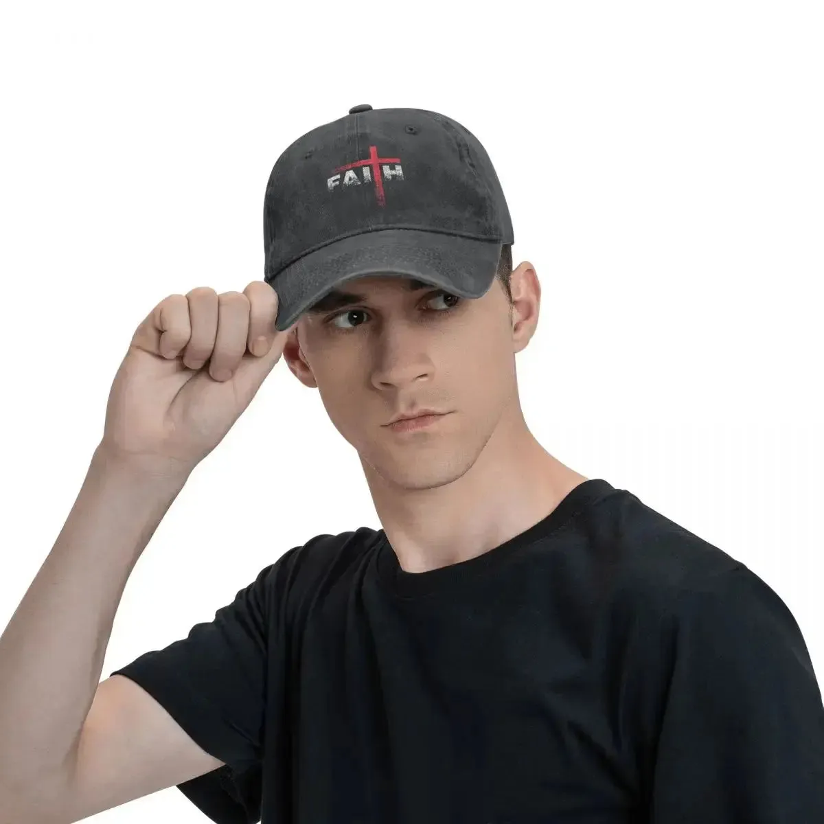 Christian Faith Cross Baseball Cap - Essential Headwear for Believers