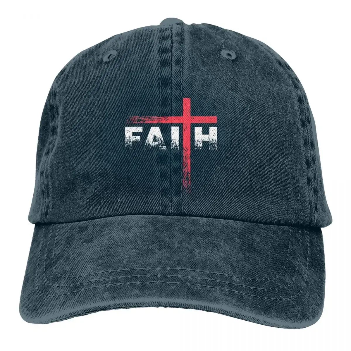 Christian Faith Cross Baseball Cap - Essential Headwear for Believers