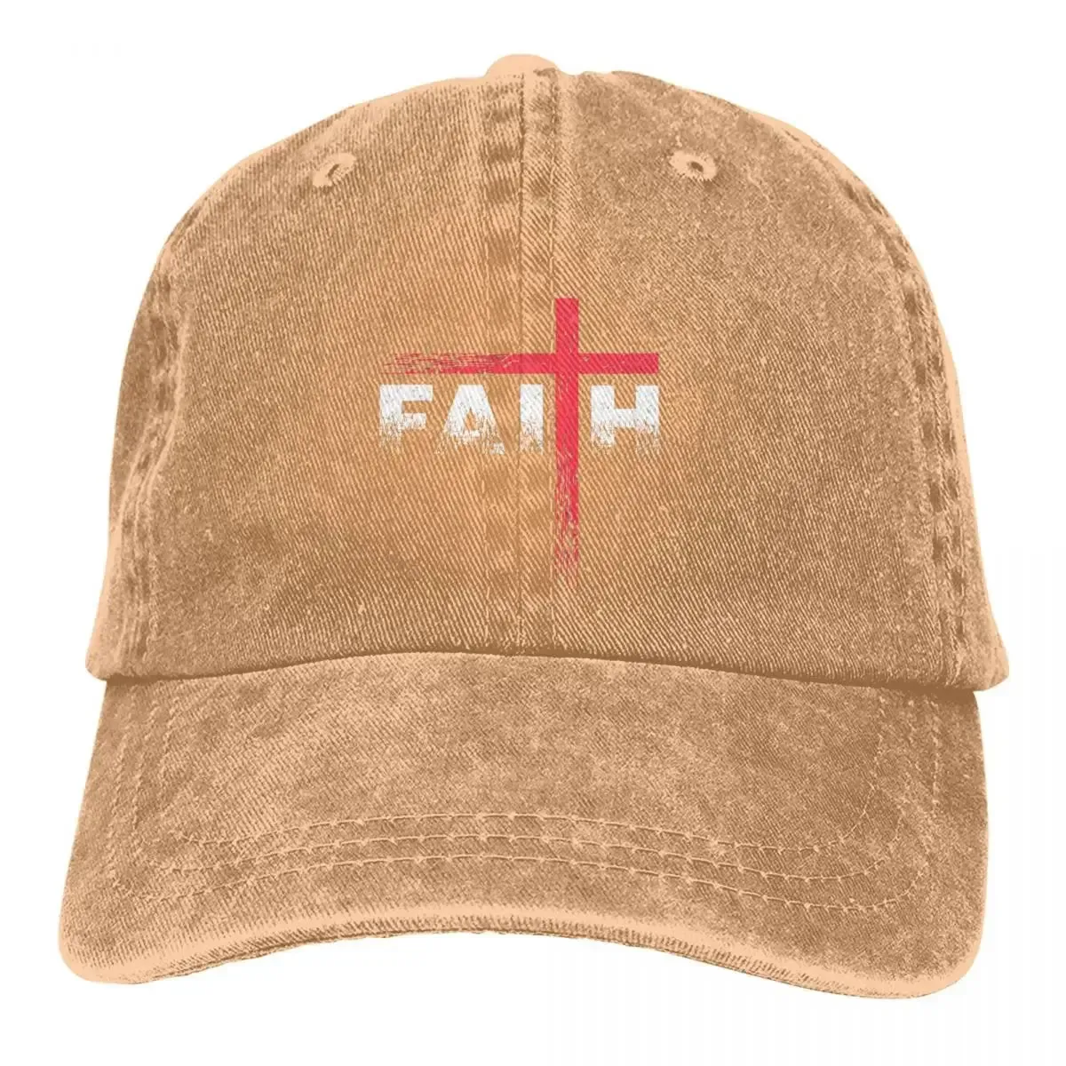 Christian Faith Cross Baseball Cap - Essential Headwear for Believers