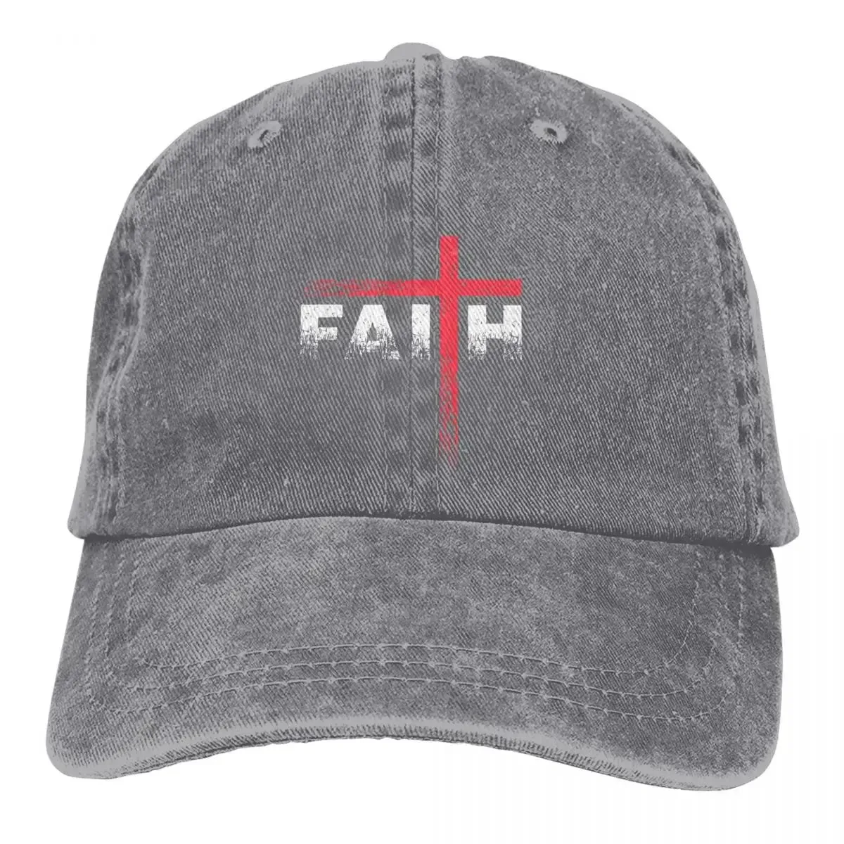 Christian Faith Cross Baseball Cap - Essential Headwear for Believers