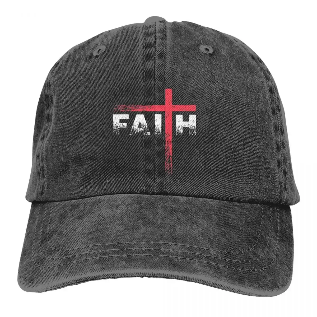 Christian Faith Cross Baseball Cap - Essential Headwear for Believers