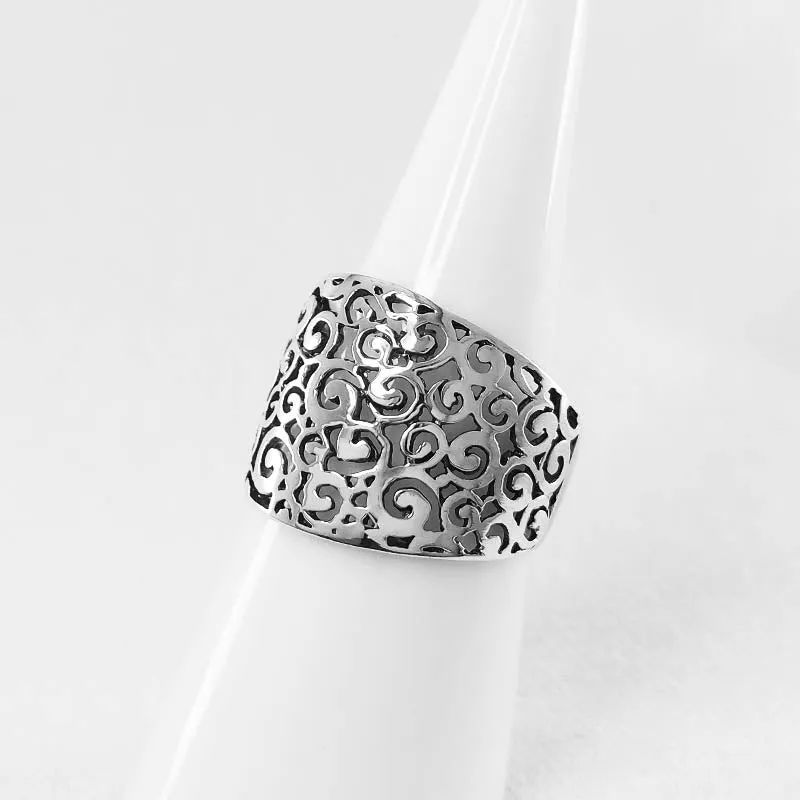Chunky Bohemian Pattern Ring