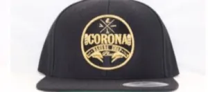 Corona Barbershop Plus Snapback Black & Gold