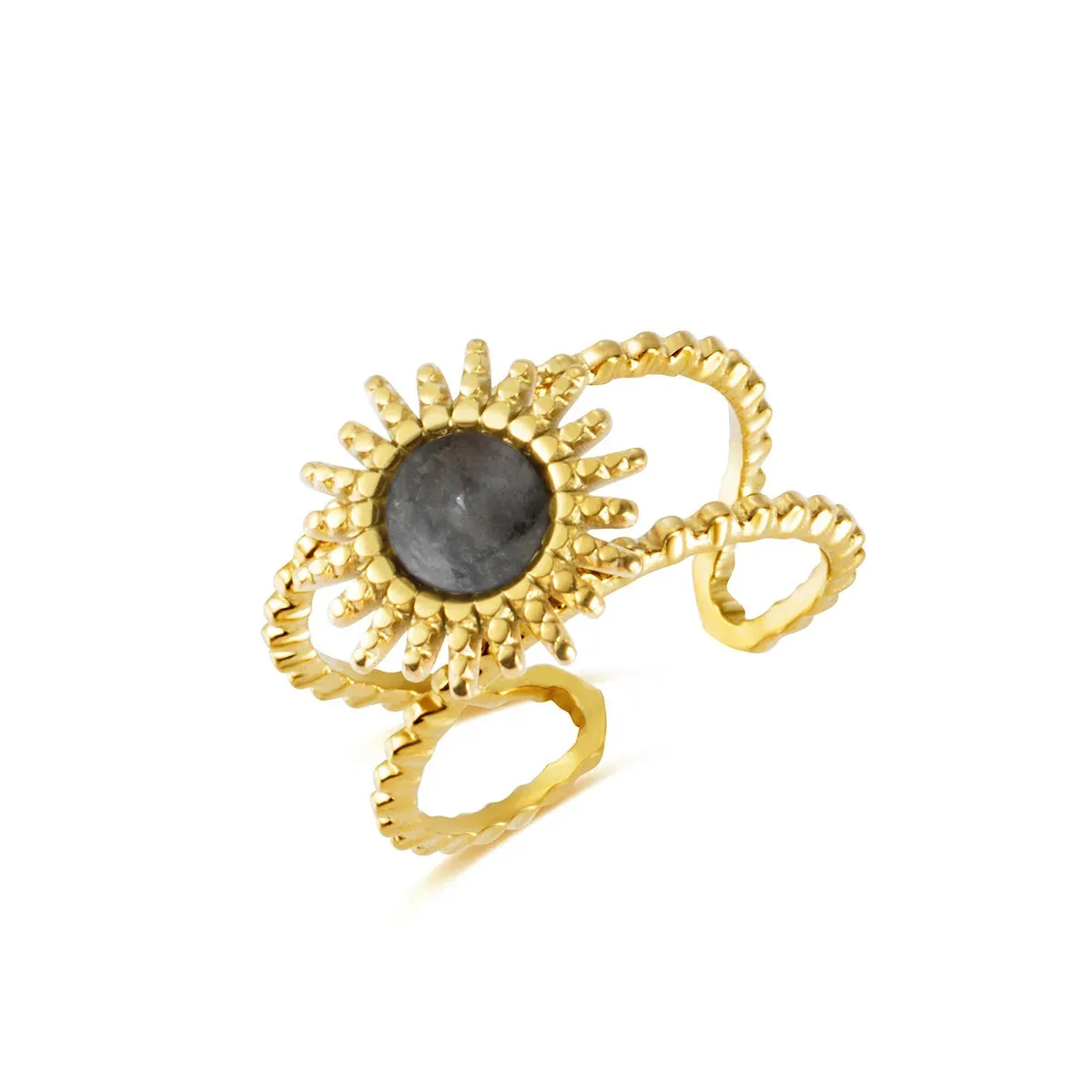 Creative Gold Plated Stainless Steel Rings