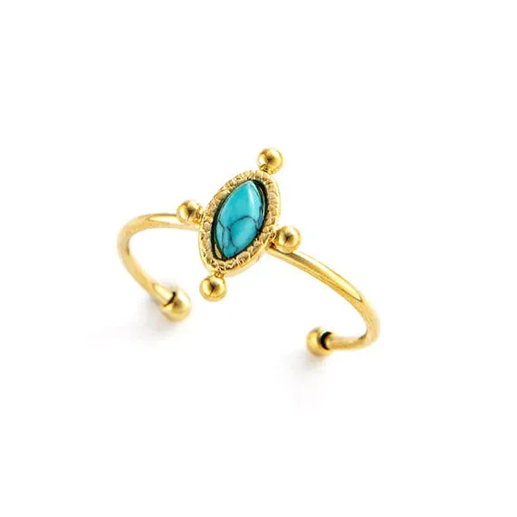 Creative Gold Plated Stainless Steel Rings