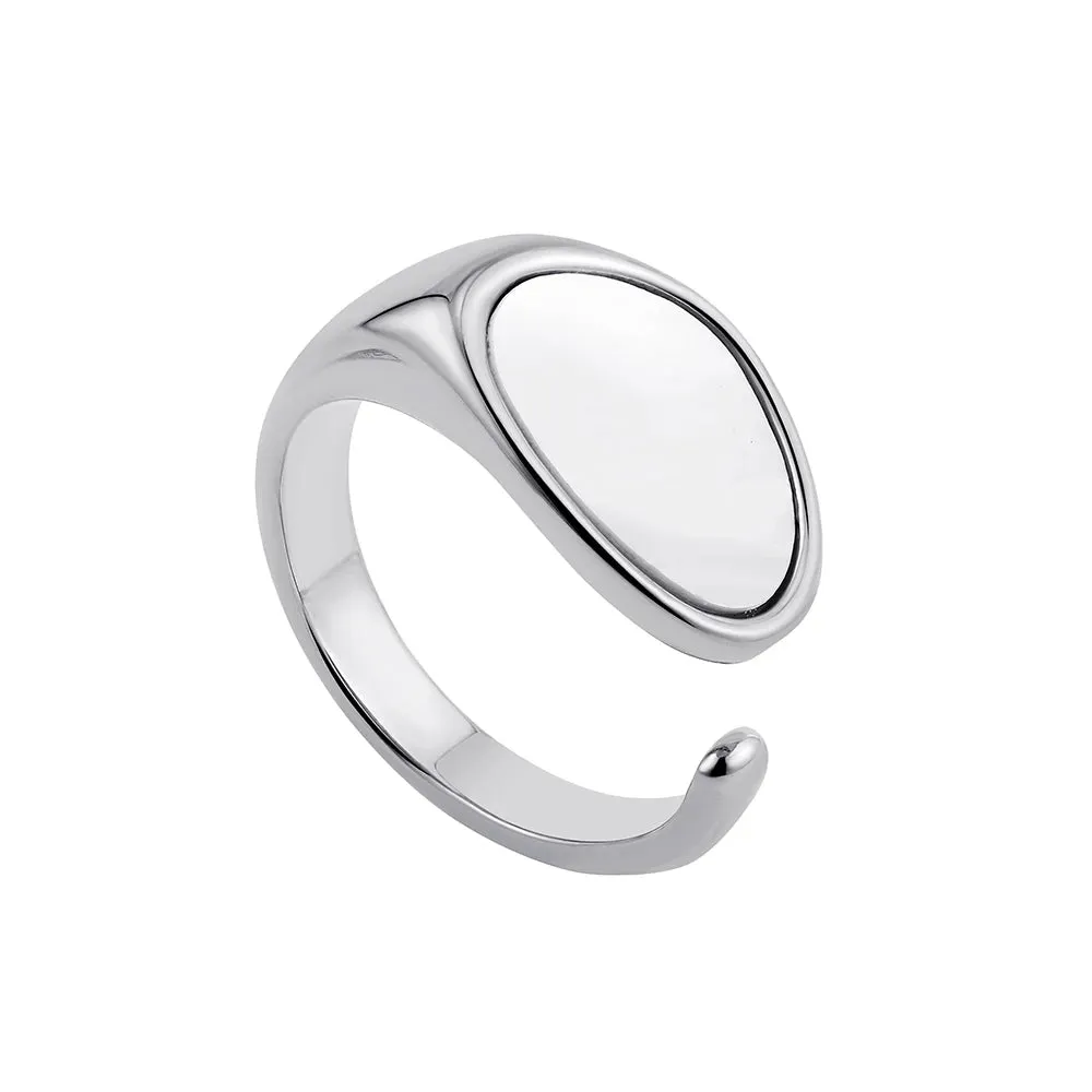 Creative Gold Plated Stainless Steel Rings