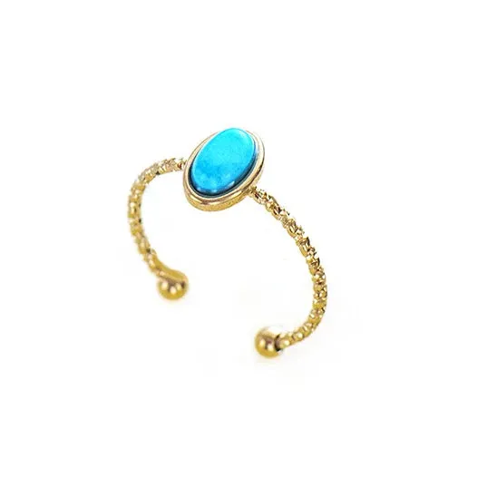Creative Gold Plated Stainless Steel Rings