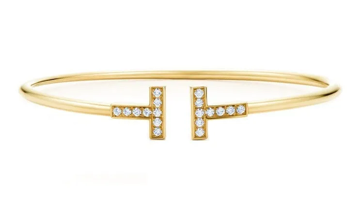 Dazzle Diva Bangle - Rose Gold