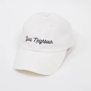 Good Neighbour Dad Hat (White)