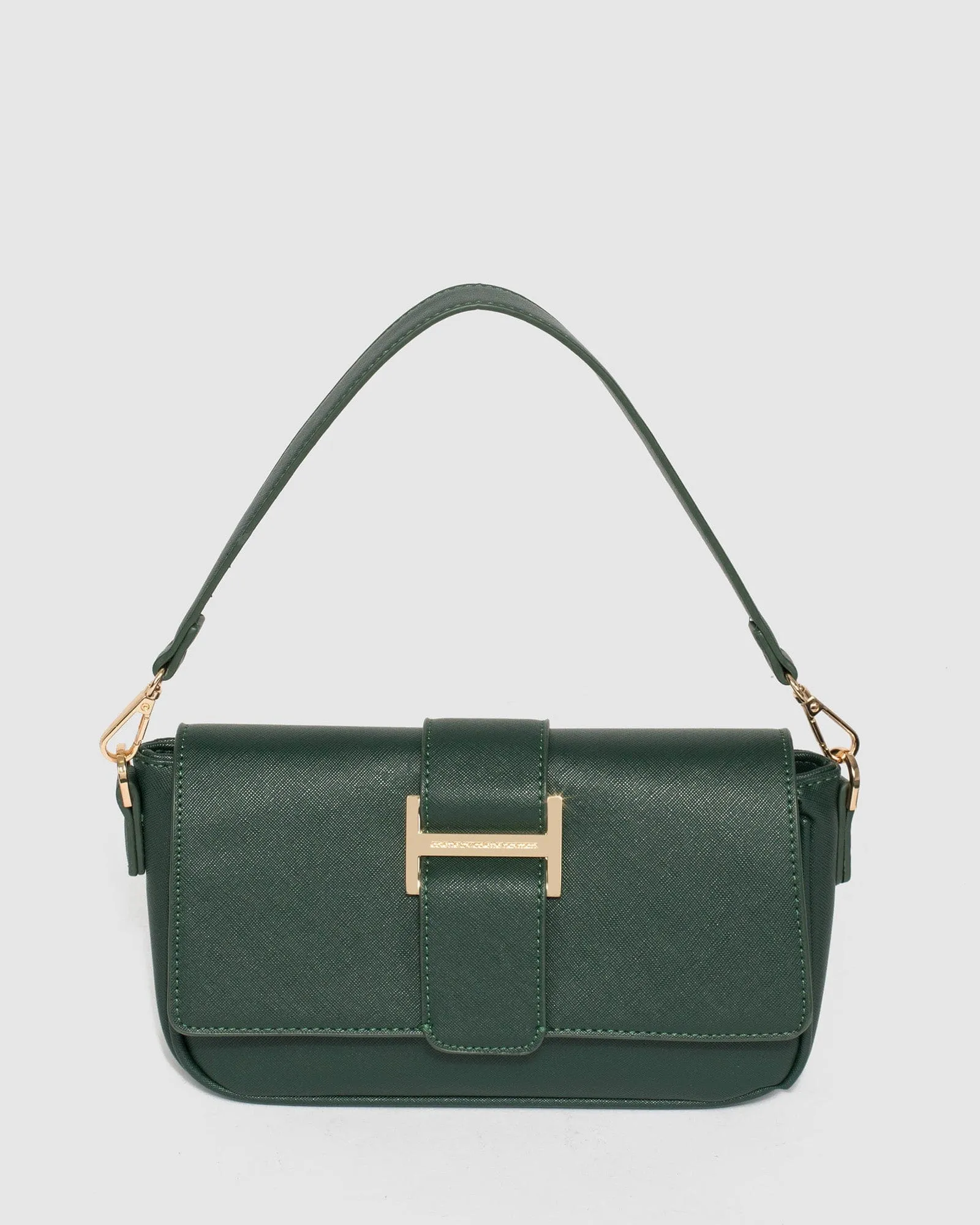 Green Alease Baguette Bag