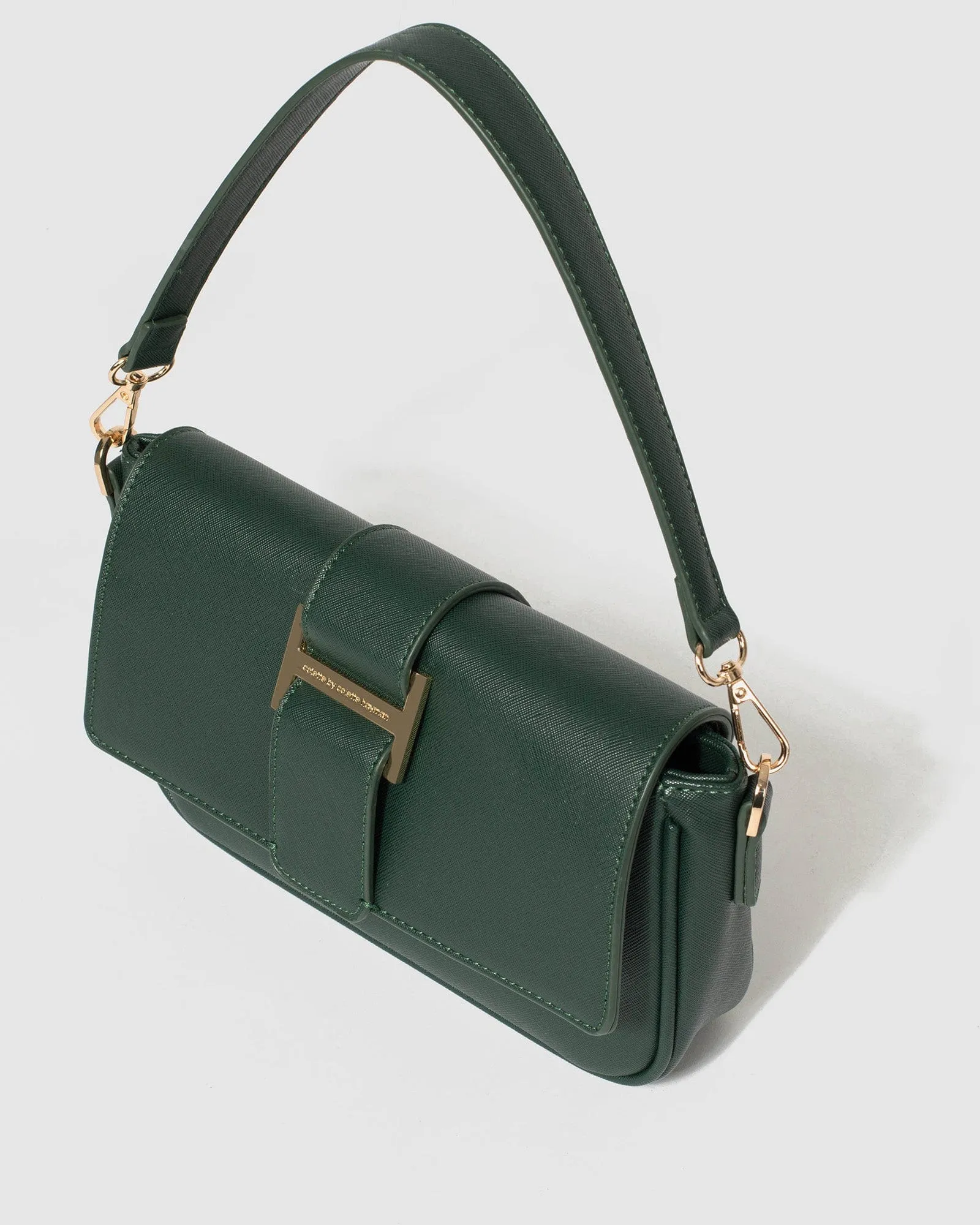 Green Alease Baguette Bag
