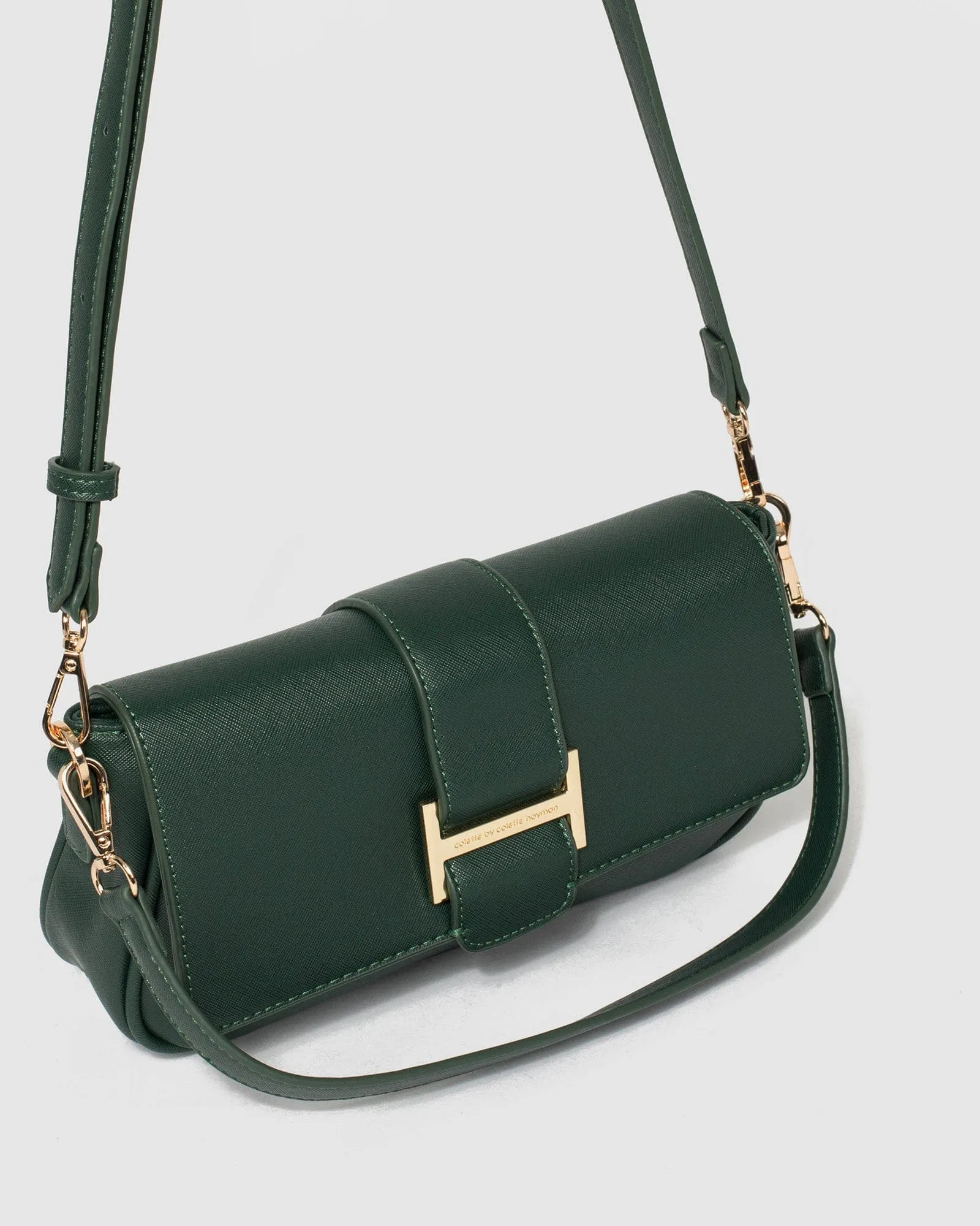 Green Alease Baguette Bag