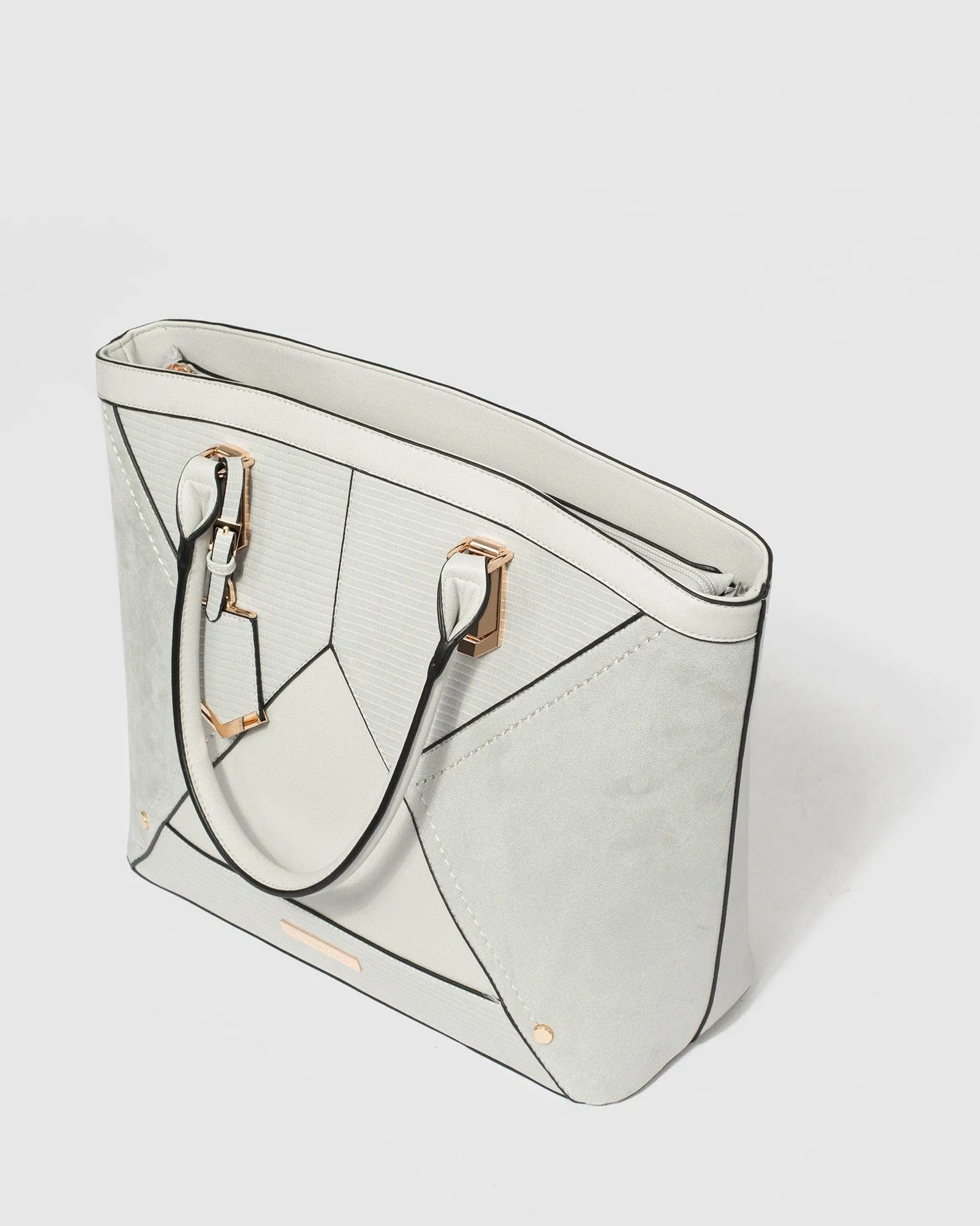 Grey Gustava Tag Tote Bag