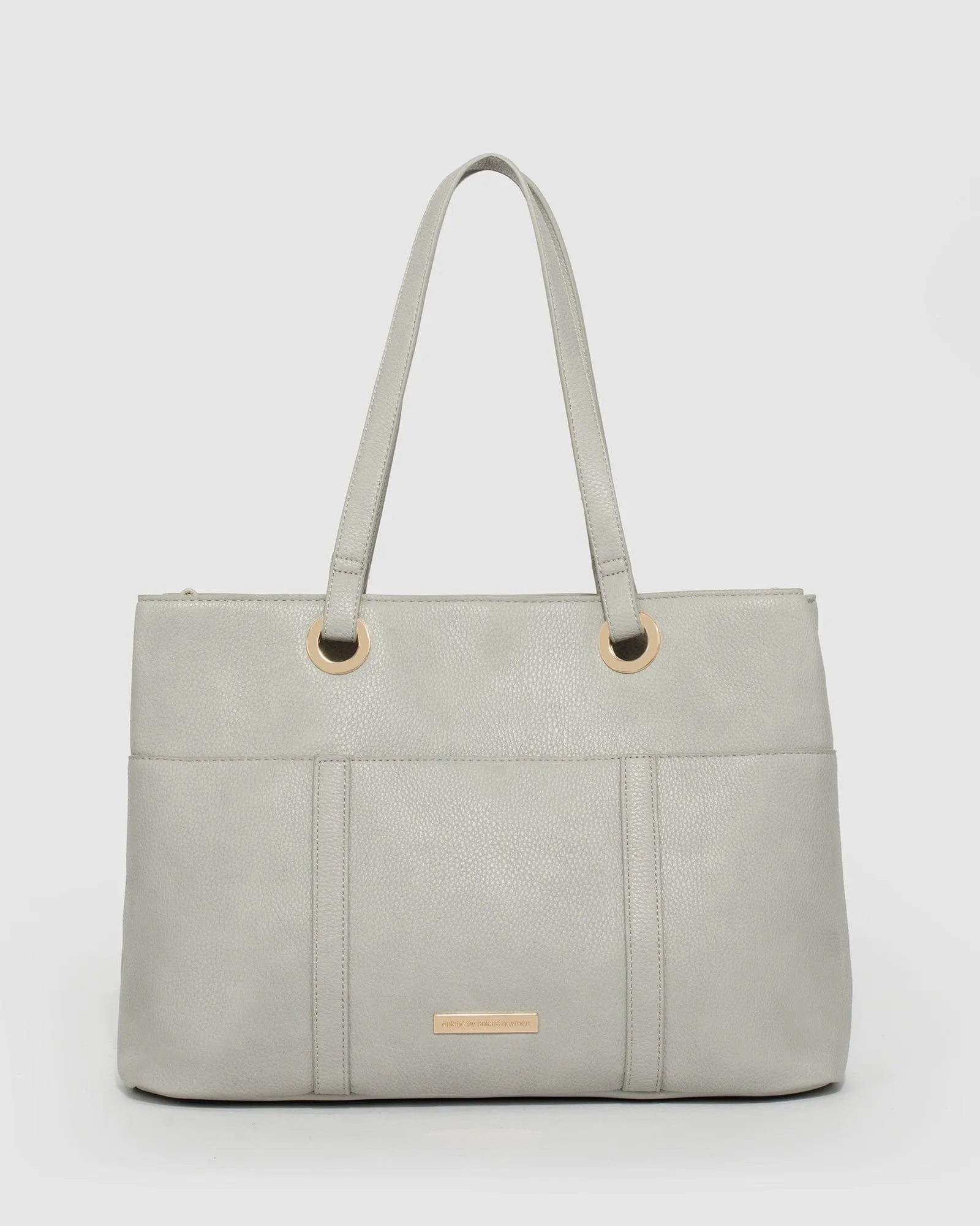 Grey Shanice Large Tote Bag