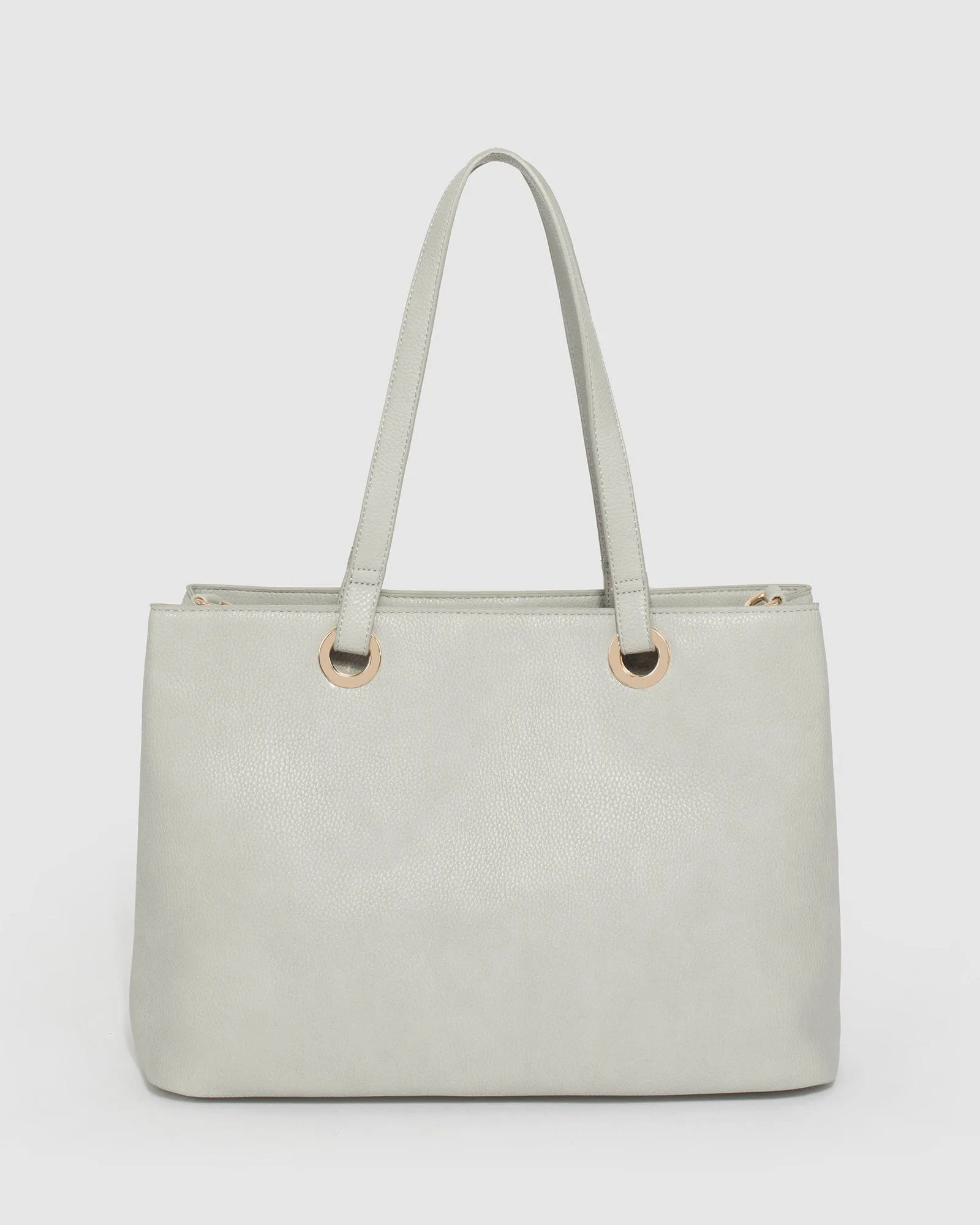 Grey Shanice Large Tote Bag