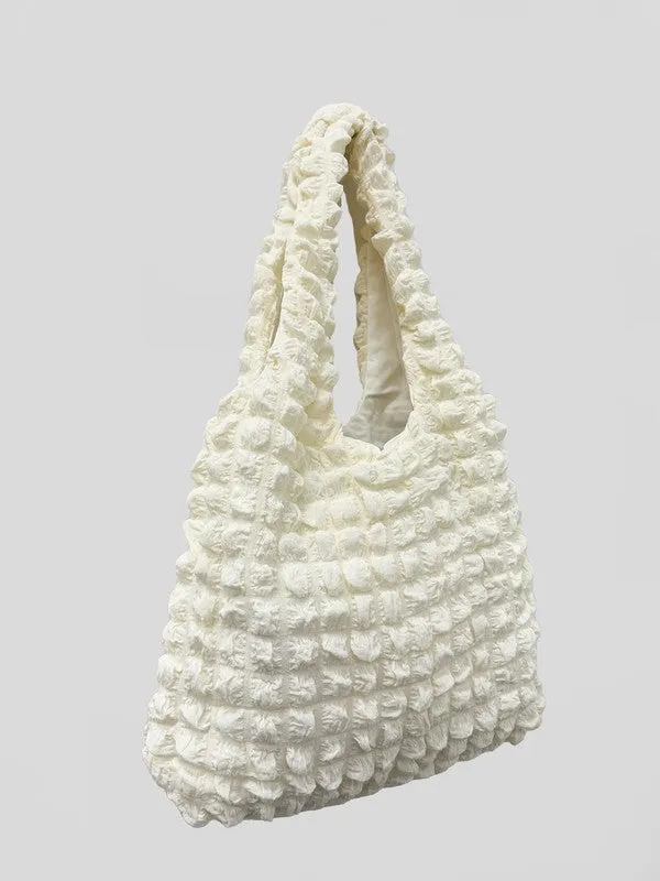 Gwyneth Puff Textured Handbag