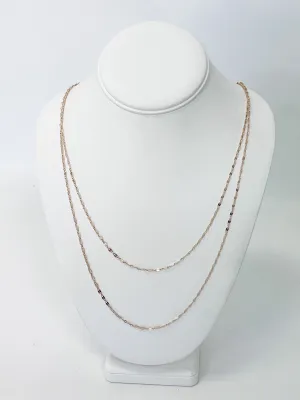 Hazel - Long Gold Chain Necklace