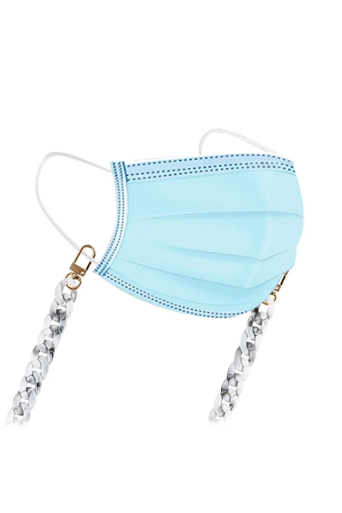 Hdn2989 - Acrylic Multi Purpose Necklace or Mask Holder