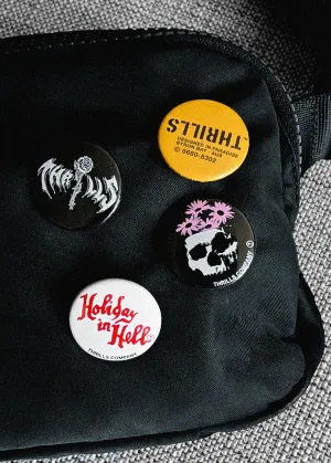 Holiday in Hell Badge Pin Pack