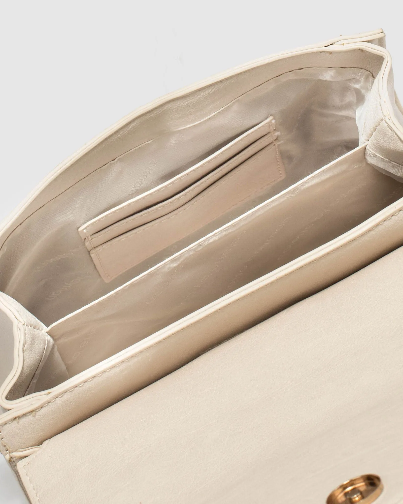 Ivory Cacie Top Handle Bag