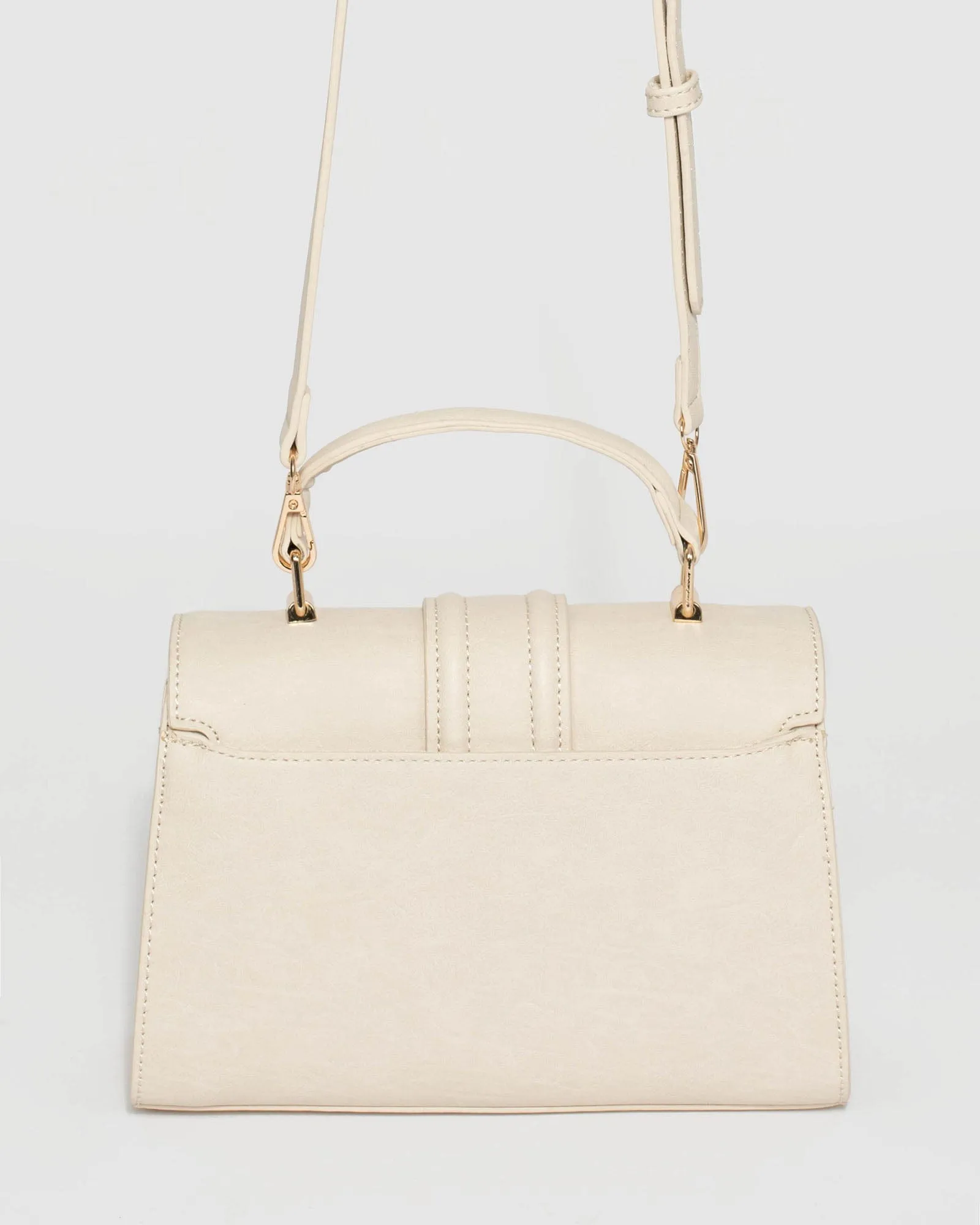 Ivory Cacie Top Handle Bag