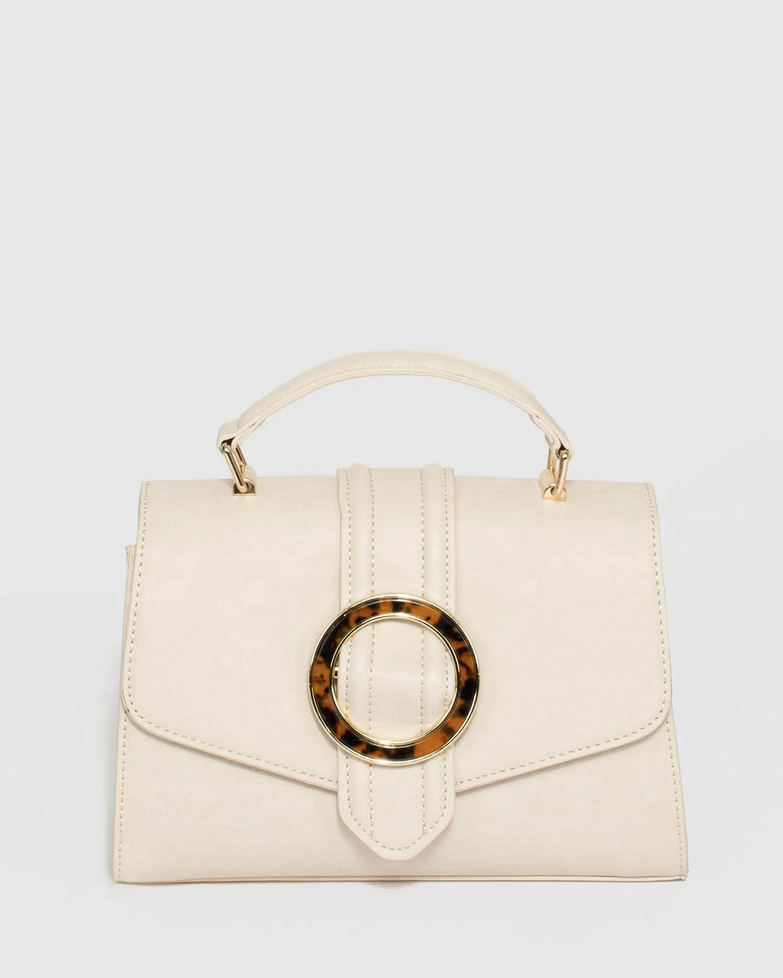 Ivory Cacie Top Handle Bag