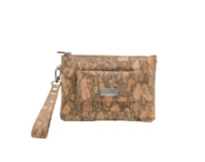 Leia Cork Wristlet - Marble