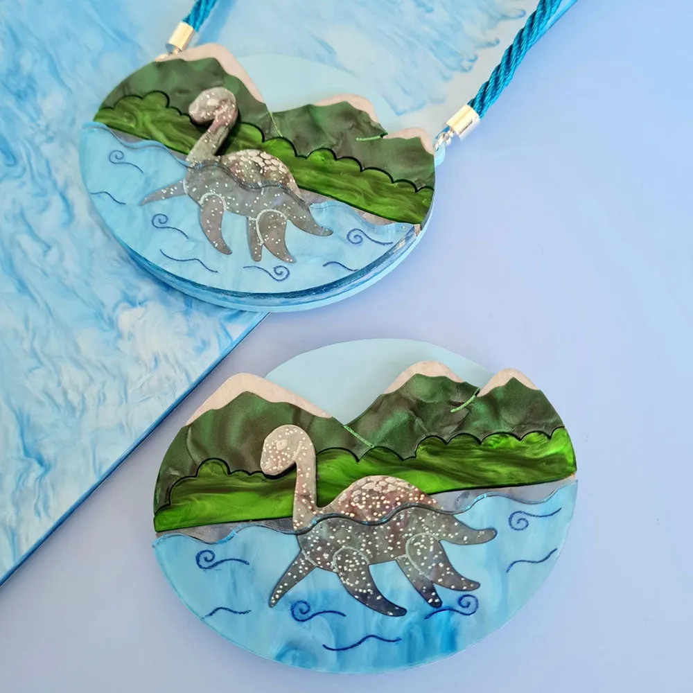 Loch Ness Monster Brooch by Cherryloco