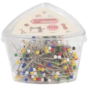 Makr Glass Headed Pins
