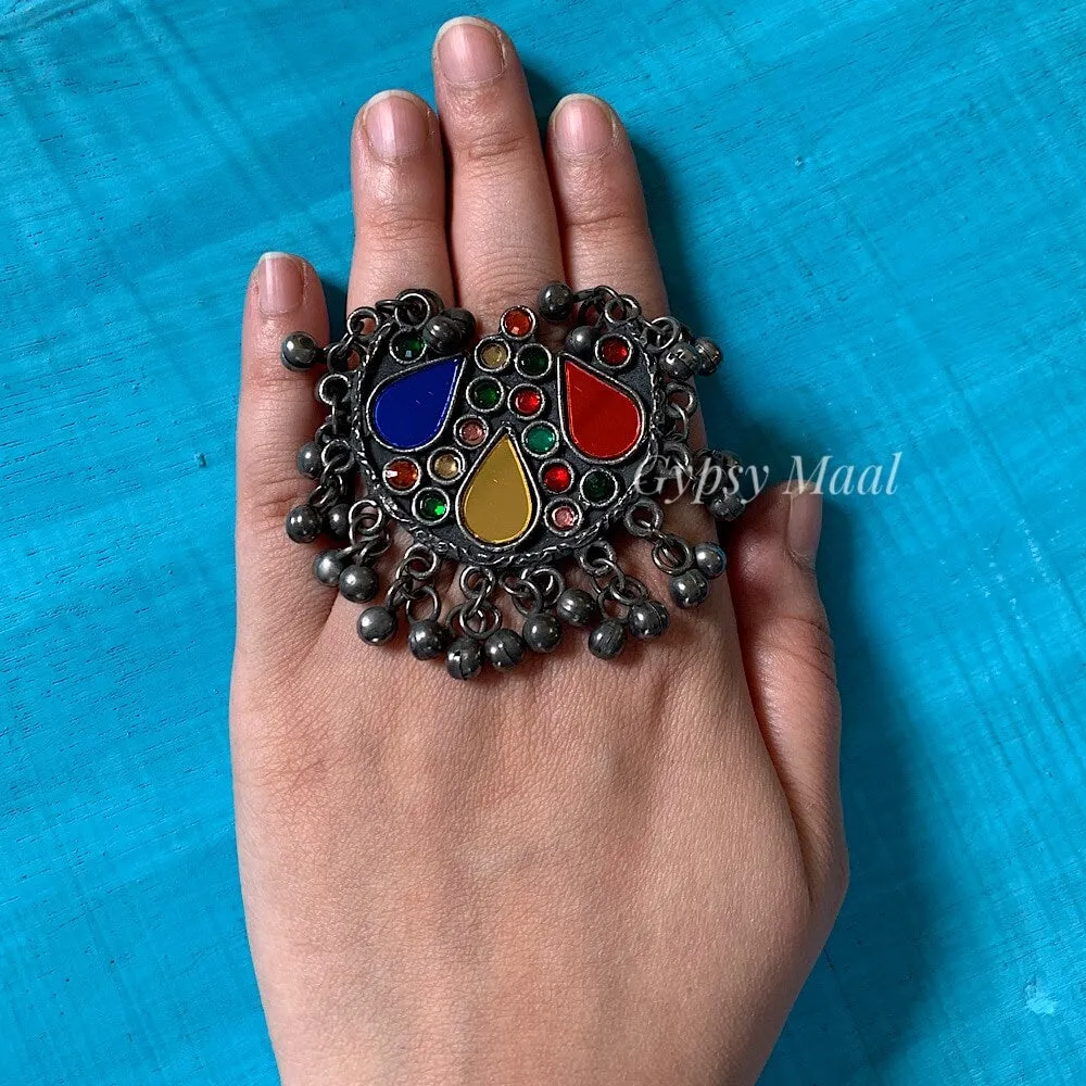 Mirror Boho Ring