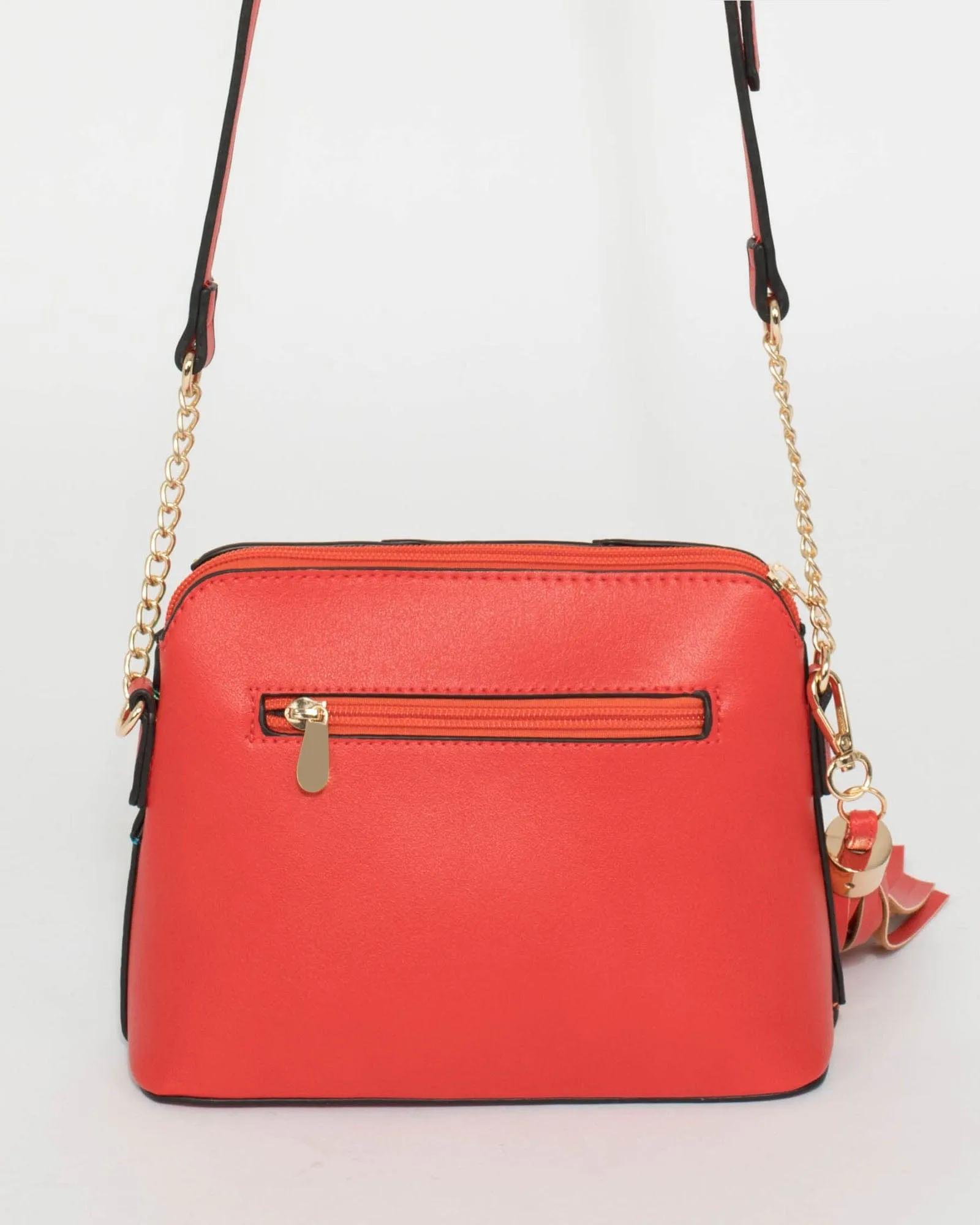 Multi Colour Karen Panel Crossbody Bag