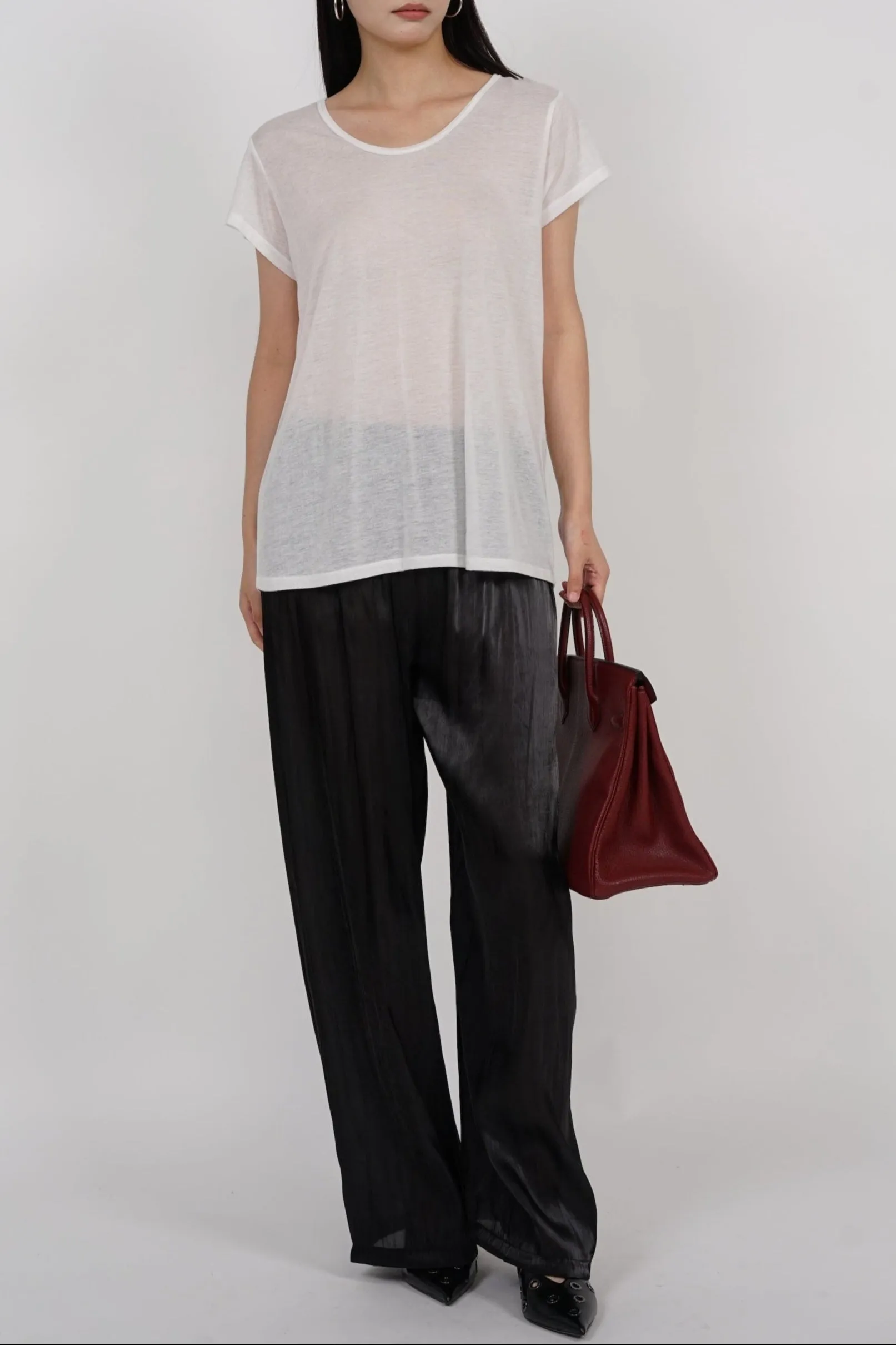 Oversized Tee in White