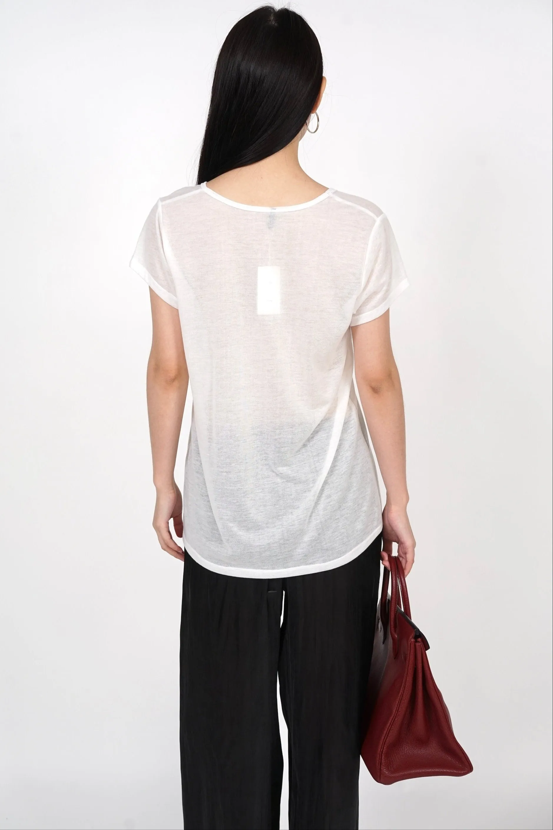 Oversized Tee in White