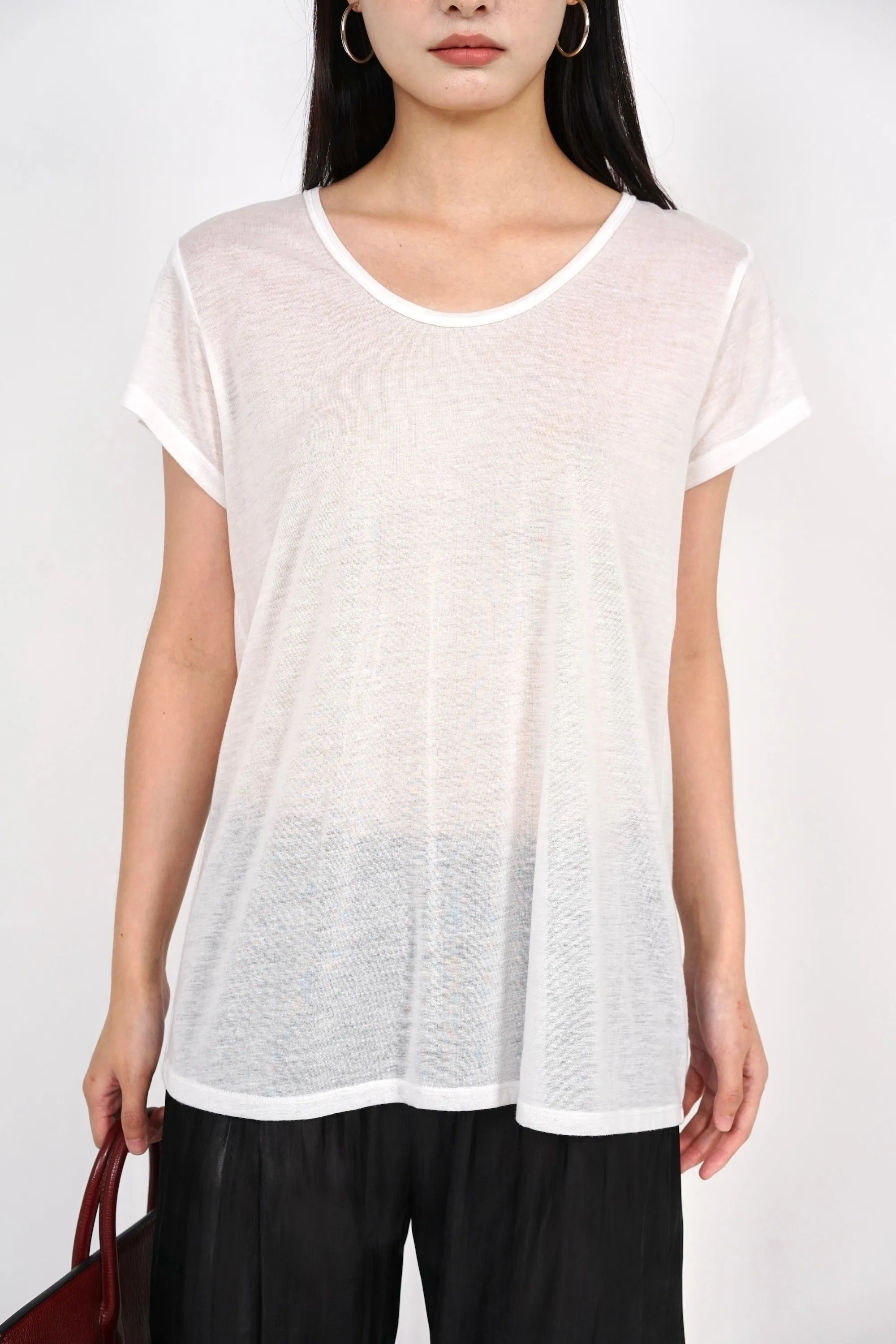 Oversized Tee in White
