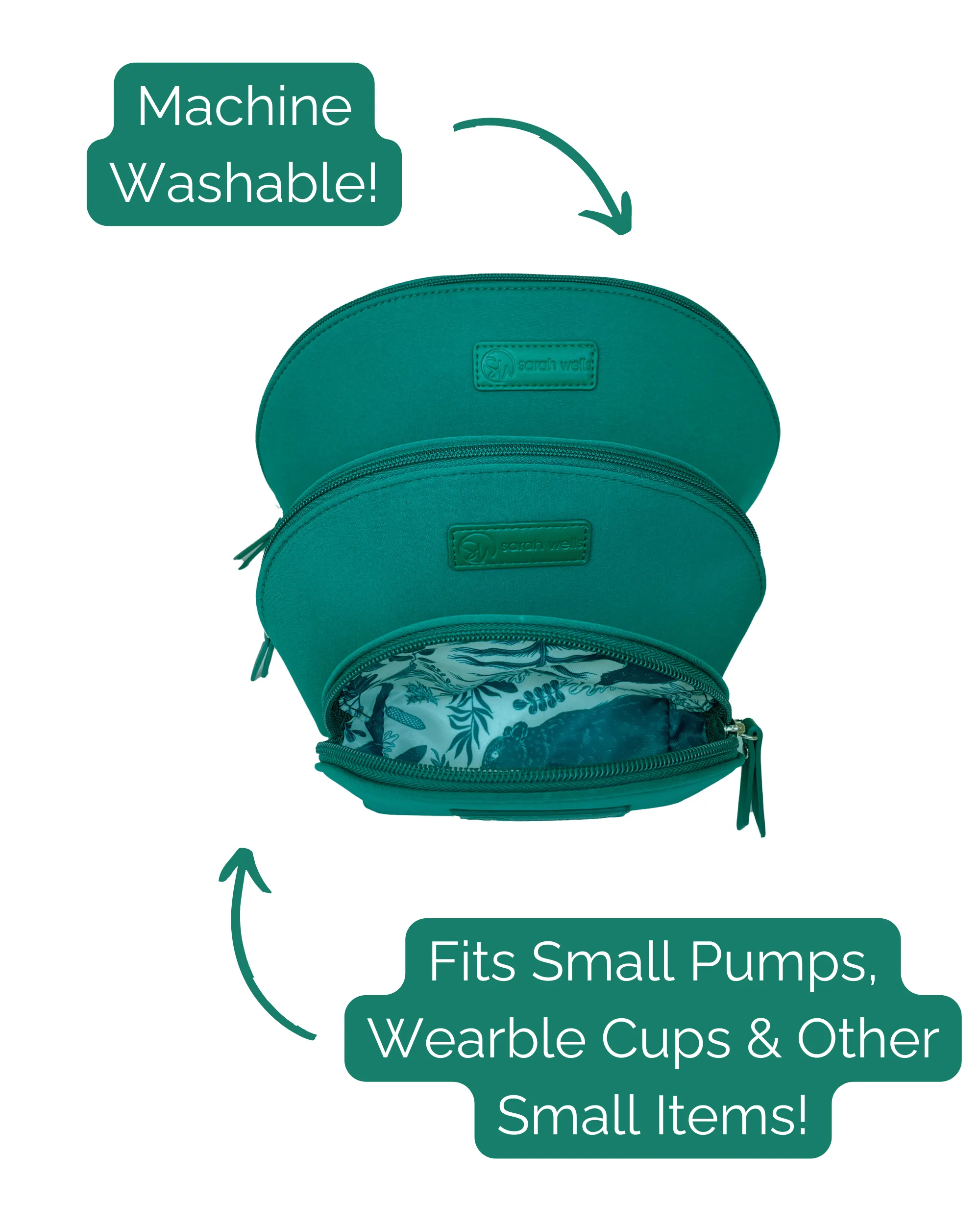 PackSWell Breast Pump Accessory Organizer Bags