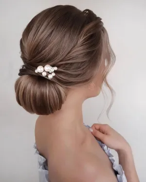 Pearls hair pins - Erin