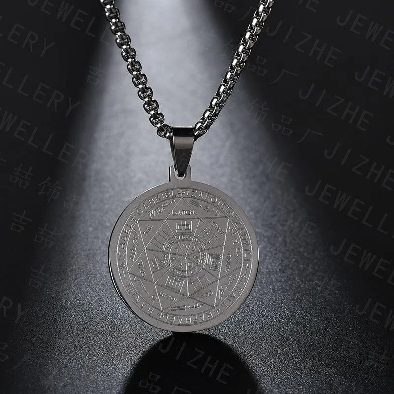 Pentagram Pendant Necklace - Archangels
