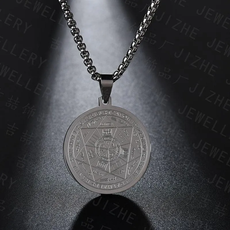 Pentagram Pendant Necklace - Archangels