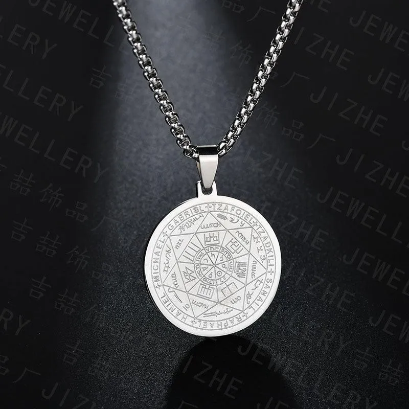 Pentagram Pendant Necklace - Archangels
