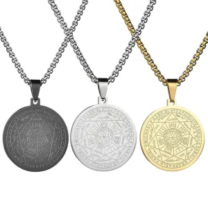 Pentagram Pendant Necklace - Archangels