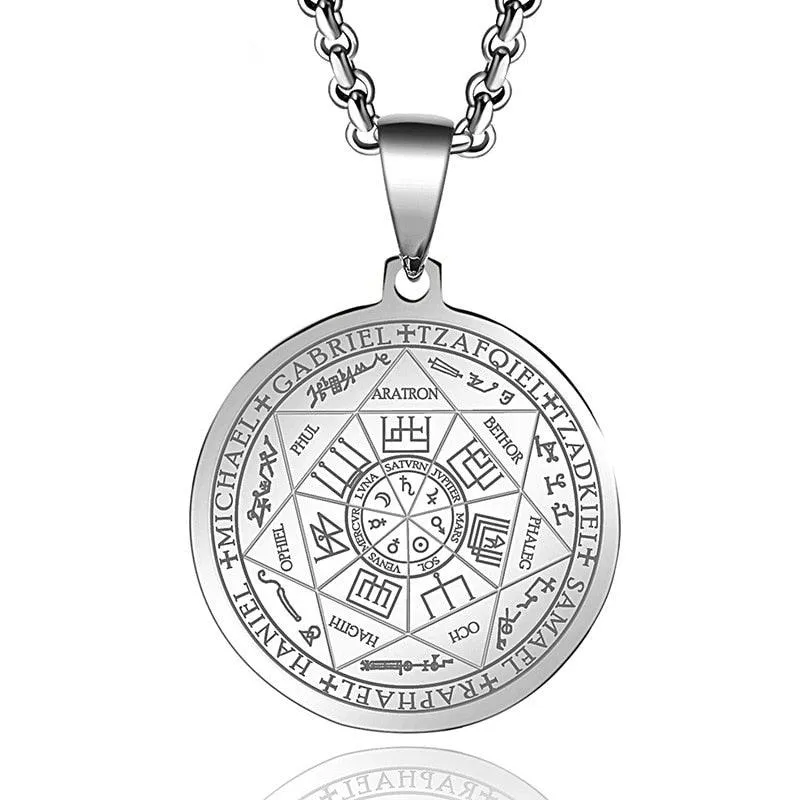Pentagram Pendant Necklace - Archangels