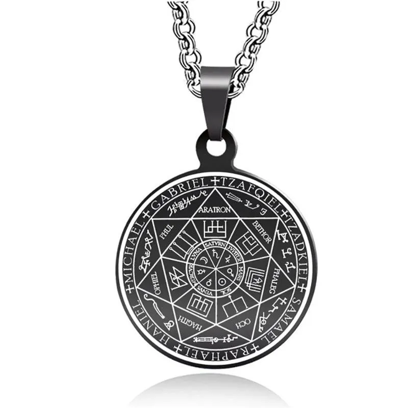 Pentagram Pendant Necklace - Archangels