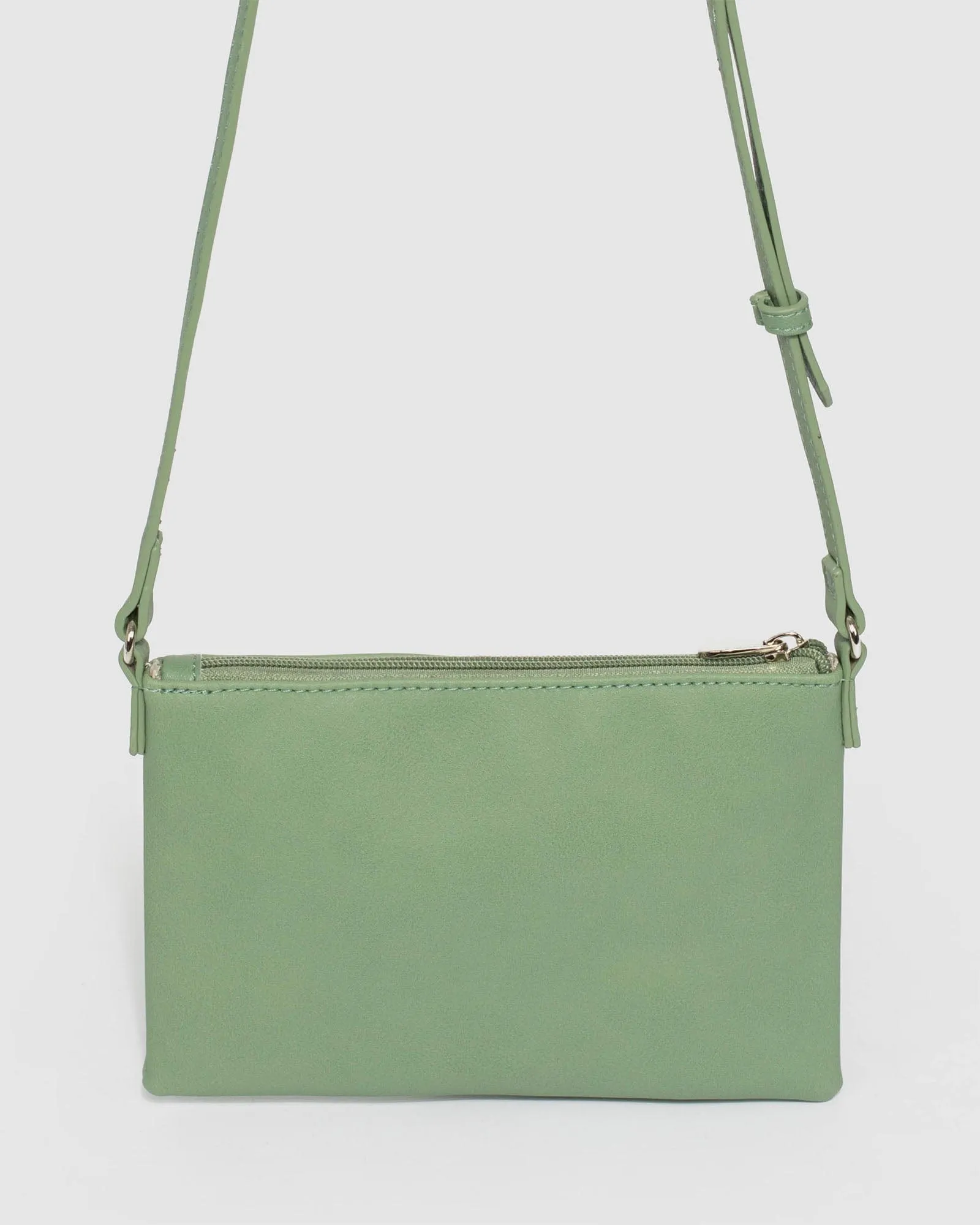 Peta Green Crossbody Bag