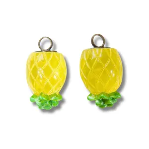 Pineapple fruit charms