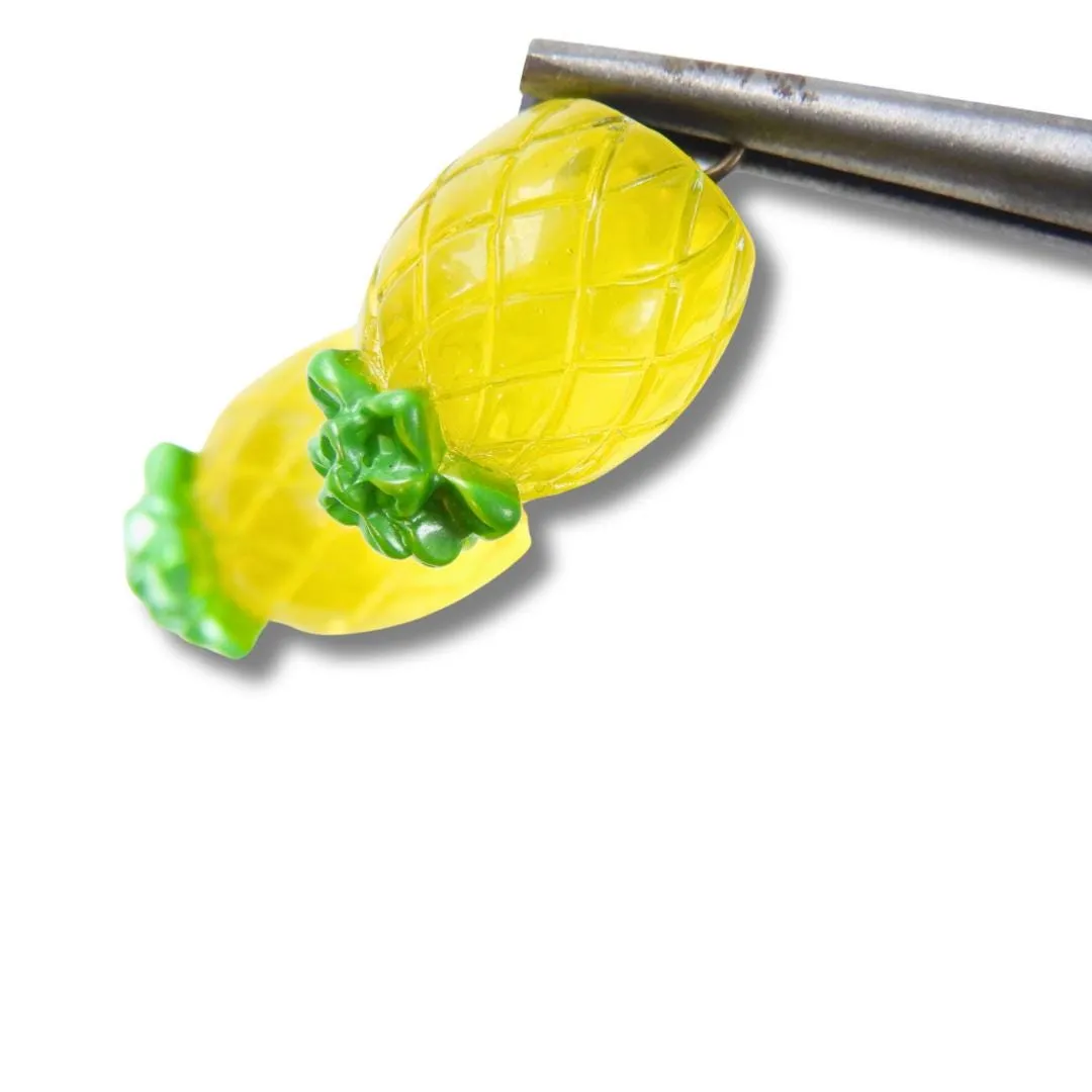 Pineapple fruit charms