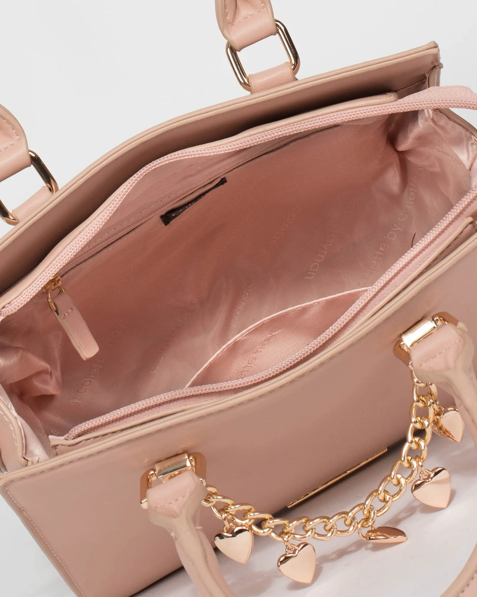 Pink Stef Heart Mini Tote Bag