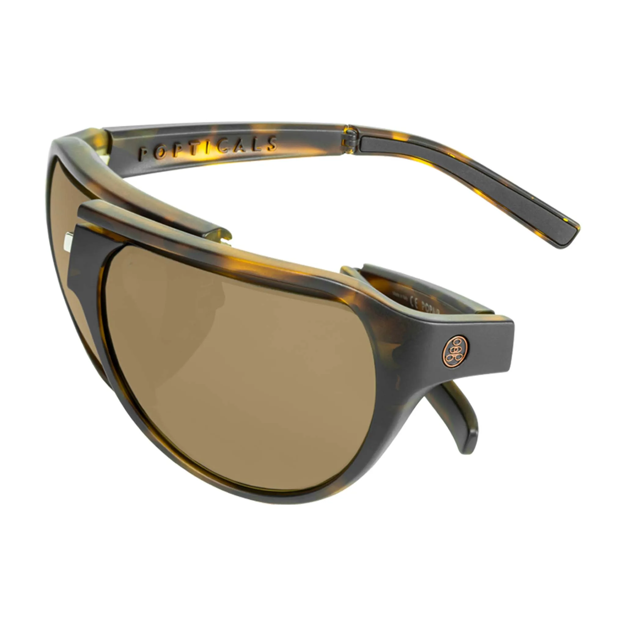 POPAIR | Non-Polarized, Matte Tortoise, Brown Lens