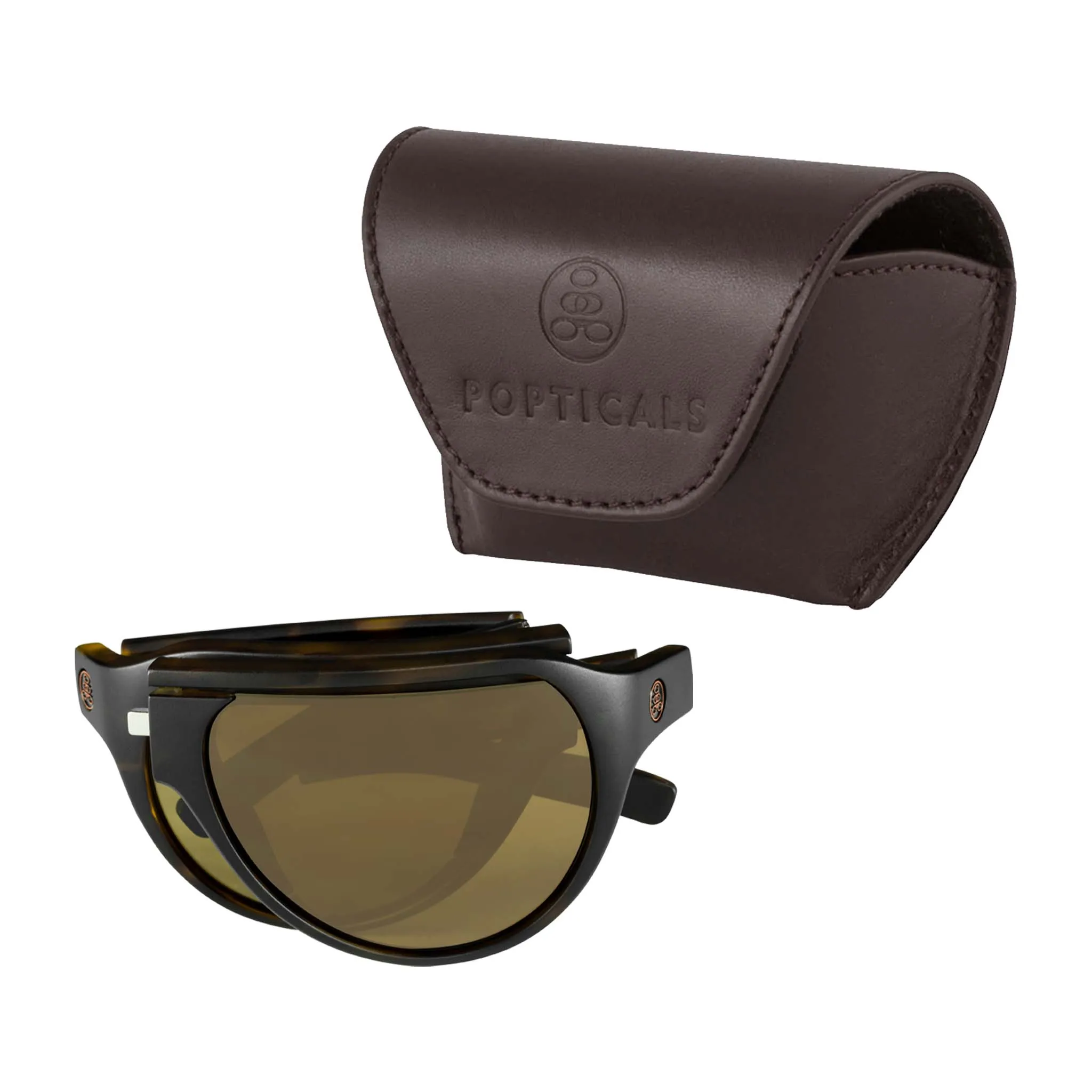POPAIR | Non-Polarized, Matte Tortoise, Brown Lens