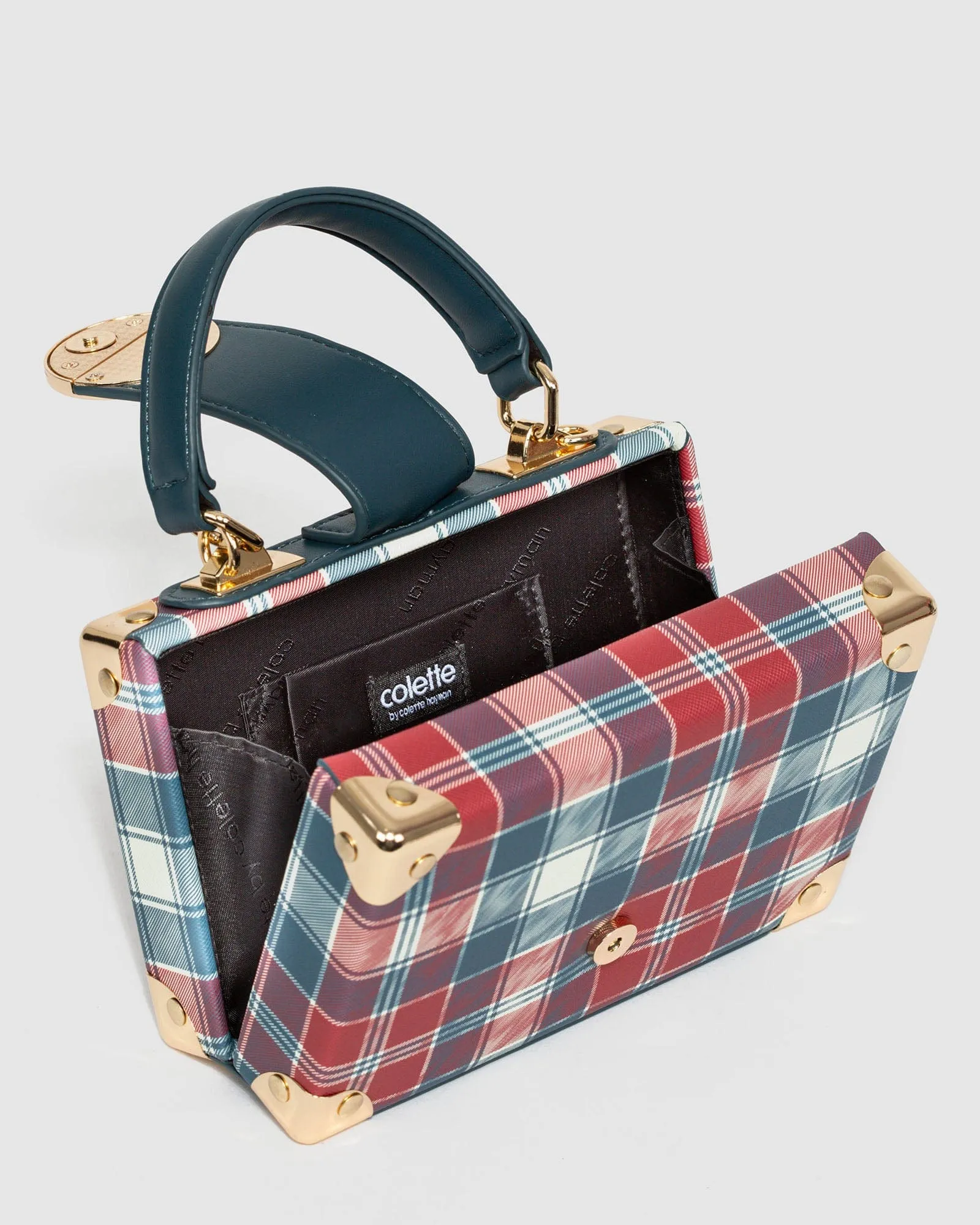 Print Kendall Stud Trunk Bag